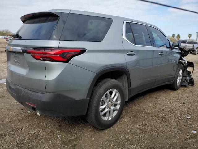 1GNERFKW3PJ284297 - 2023 CHEVROLET TRAVERSE LS GRAY photo 3