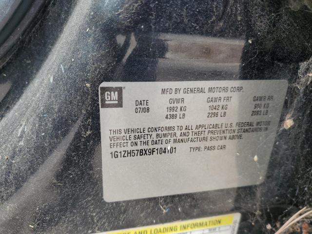 1G1ZH57BX9F104101 - 2009 CHEVROLET MALIBU 1LT 黑色 照片 13