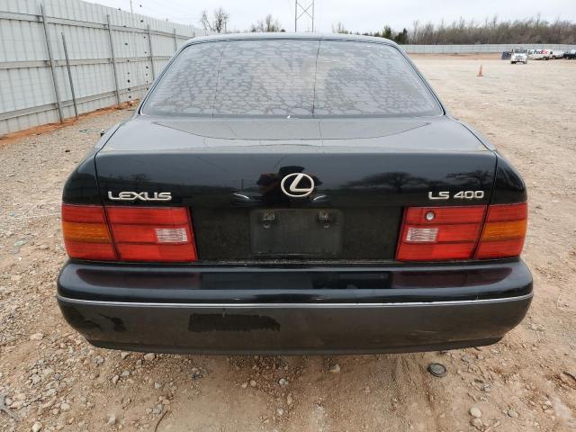 JT8BH28F8V0091918 - 1997 LEXUS LS 400 BLACK photo 6