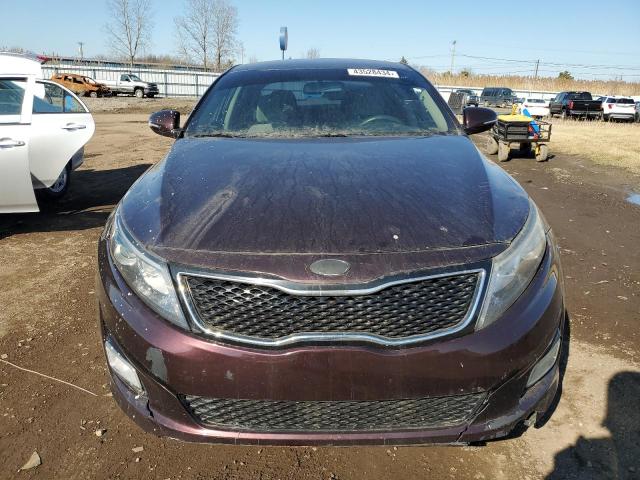 5XXGM4A71EG285268 - 2014 KIA OPTIMA LX PURPLE photo 5