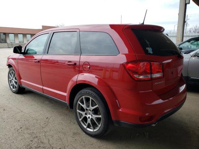 3C4PDCEG7KT681323 - 2019 DODGE JOURNEY GT RED photo 2