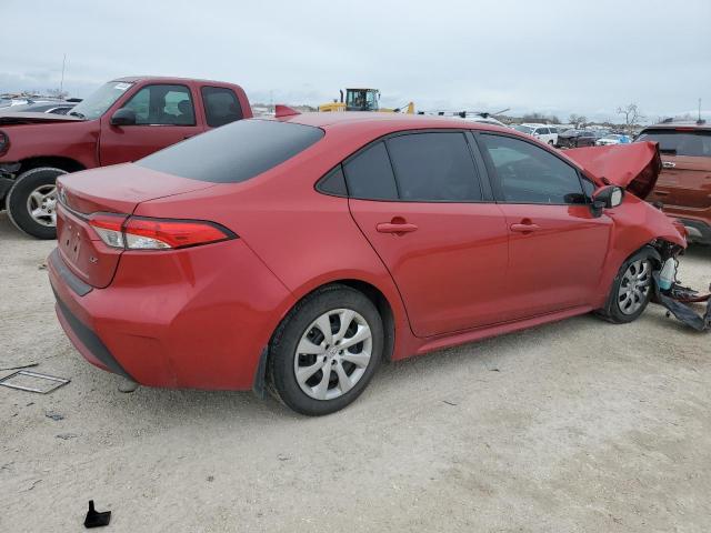 5YFEPRAEXLP084953 - 2020 TOYOTA COROLLA LE RED photo 3