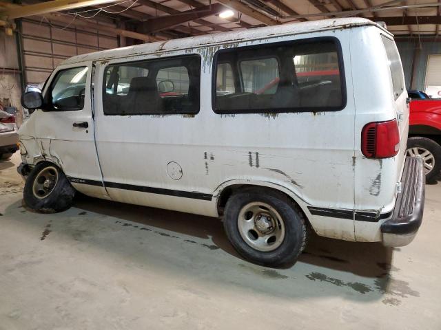 2B4HB15Y71K536247 - 2001 DODGE RAM WAGON B1500 WHITE photo 2