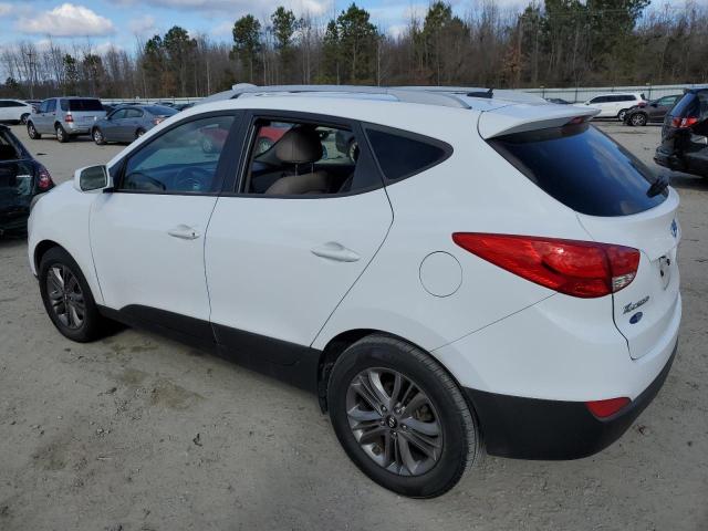 KM8JU3AG4EU820387 - 2014 HYUNDAI TUCSON GLS WHITE photo 2