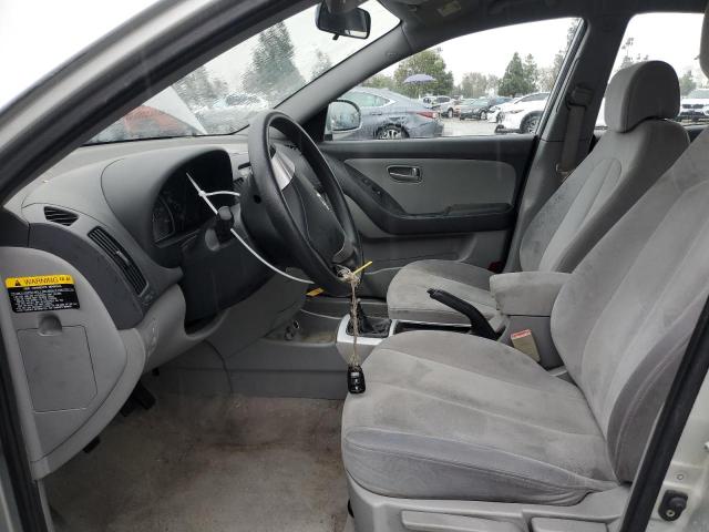 KMHDU46D07U237562 - 2007 HYUNDAI ELANTRA GLS SILVER photo 7