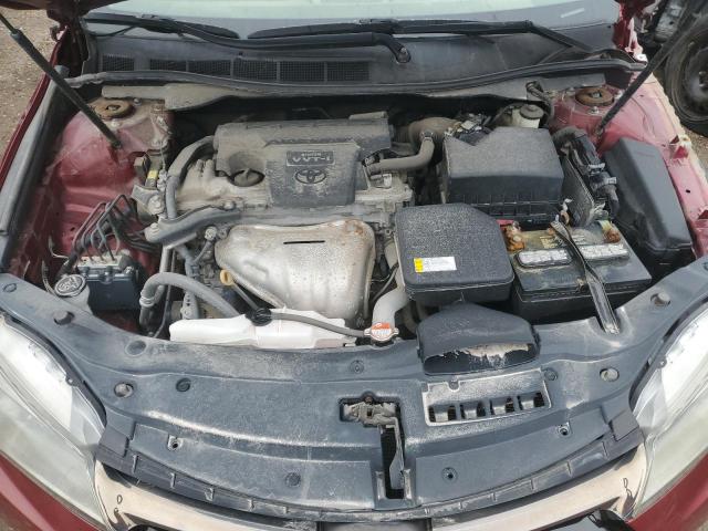 4T1BF1FK0GU568303 - 2016 TOYOTA CAMRY LE RED photo 11