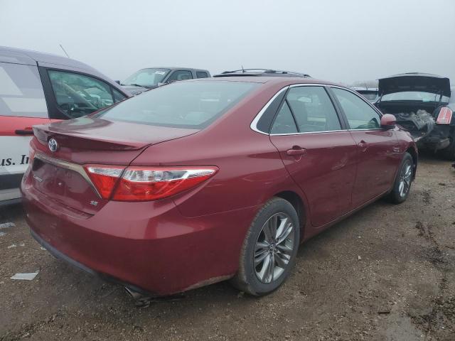 4T1BF1FK0GU568303 - 2016 TOYOTA CAMRY LE RED photo 3