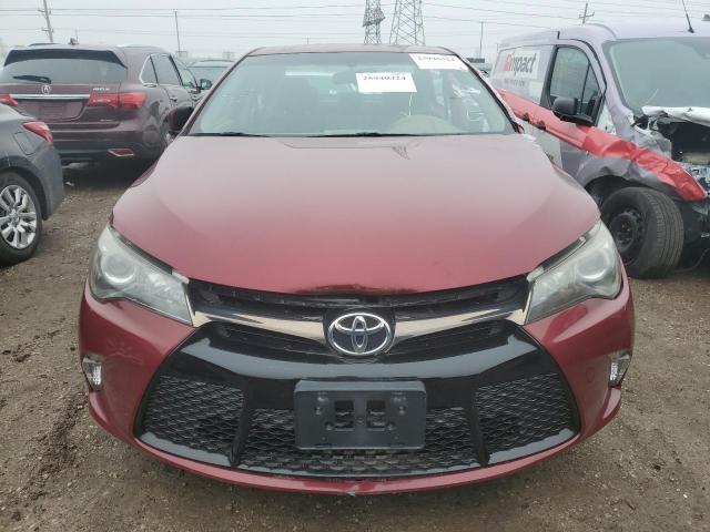 4T1BF1FK0GU568303 - 2016 TOYOTA CAMRY LE RED photo 5