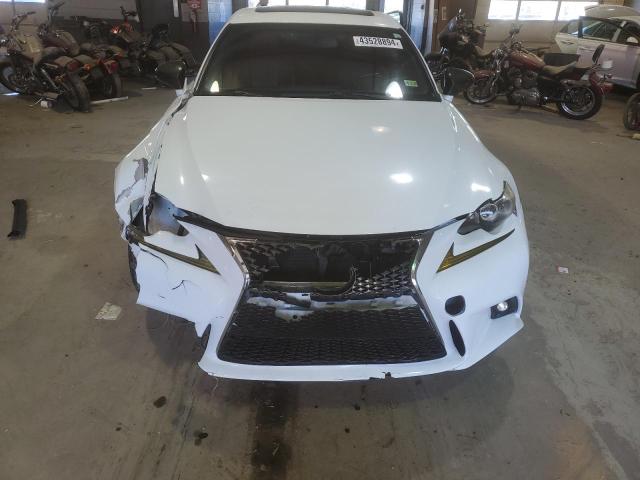 JTHBE1D28G5023890 - 2016 LEXUS IS 350 WHITE photo 5