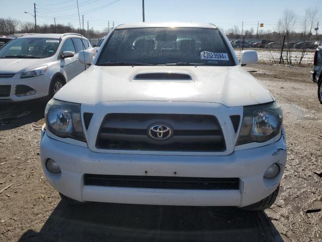 3TMMU52N99M013349 - 2009 TOYOTA TACOMA DOUBLE CAB LONG BED WHITE photo 5