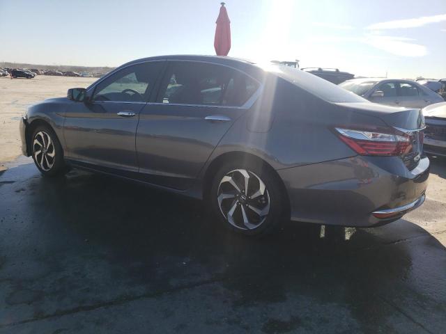 1HGCR2F89HA274073 - 2017 HONDA ACCORD EXL GRAY photo 2