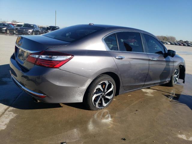 1HGCR2F89HA274073 - 2017 HONDA ACCORD EXL GRAY photo 3