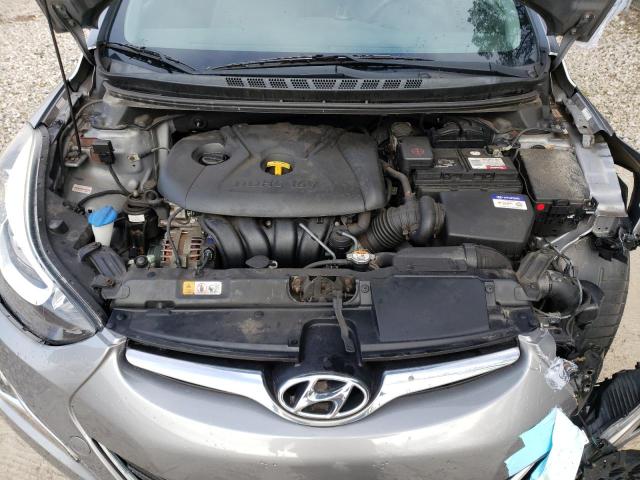 KMHDH4AE0FU453172 - 2015 HYUNDAI ELANTRA SE SILVER photo 11