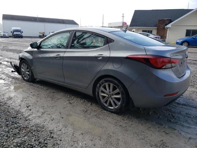 KMHDH4AE0FU453172 - 2015 HYUNDAI ELANTRA SE SILVER photo 2