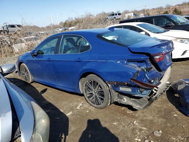 4T1G11AK8PU086903 - 2023 TOYOTA CAMRY SE NIGHT SHADE BLUE photo 2