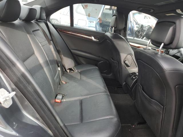 WDDGF8BBXAR111149 - 2010 MERCEDES-BENZ C 300 4MATIC GRAY photo 10