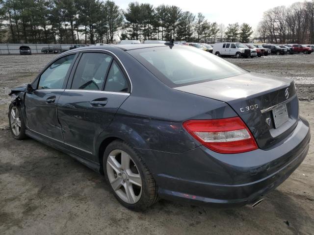 WDDGF8BBXAR111149 - 2010 MERCEDES-BENZ C 300 4MATIC GRAY photo 2