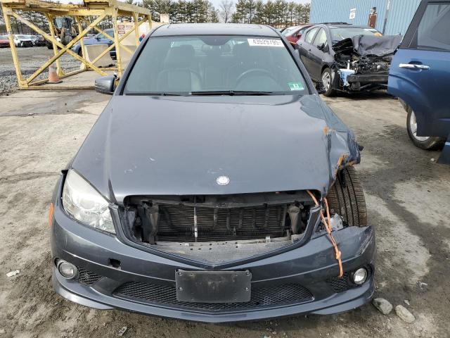 WDDGF8BBXAR111149 - 2010 MERCEDES-BENZ C 300 4MATIC GRAY photo 5