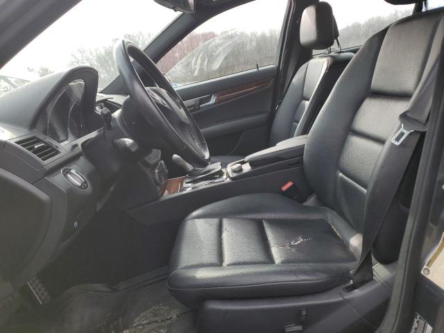WDDGF8BBXAR111149 - 2010 MERCEDES-BENZ C 300 4MATIC GRAY photo 7