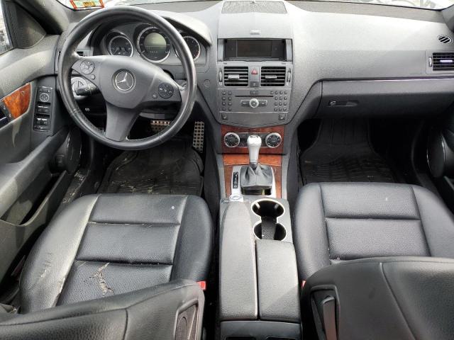 WDDGF8BBXAR111149 - 2010 MERCEDES-BENZ C 300 4MATIC GRAY photo 8
