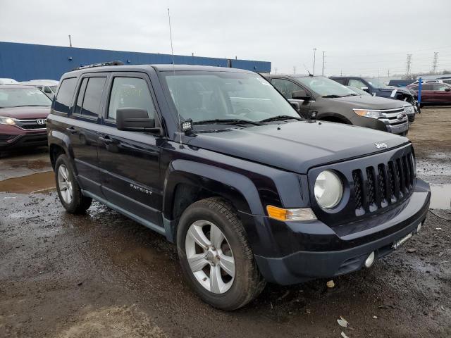 1J4NT4GB6BD175516 - 2011 JEEP PATRIOT LATITUDE BLACK photo 4