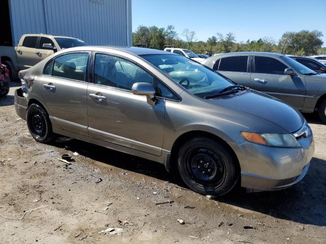 2HGFA16508H317186 - 2008 HONDA CIVIC LX SILVER photo 4