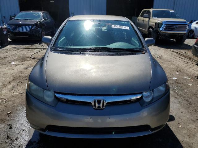 2HGFA16508H317186 - 2008 HONDA CIVIC LX SILVER photo 5