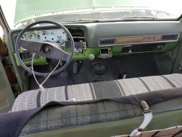 CCY245B144438 - 1975 CHEVROLET PICKUP GREEN photo 8