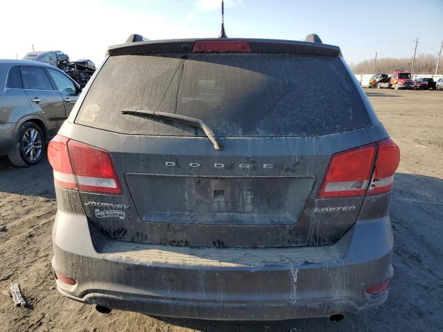 3C4PDCDG3ET216589 - 2014 DODGE JOURNEY LIMITED GRAY photo 6