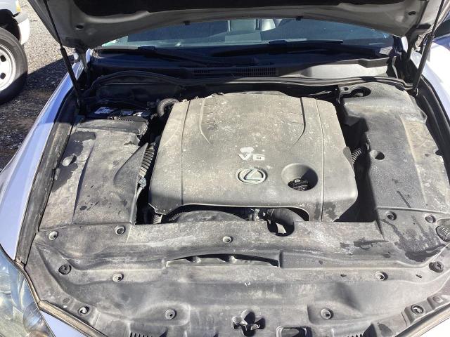 JTHCK262962002174 - 2006 LEXUS IS 250 SILVER photo 7