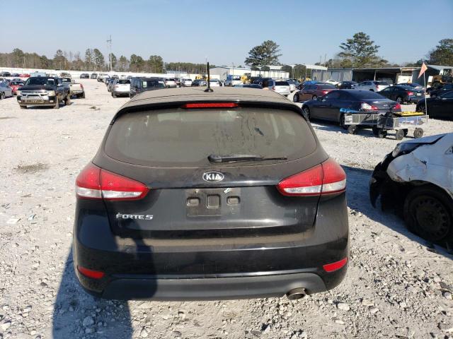 KNAFK5A86G5526102 - 2016 KIA FORTE LX BLACK photo 6