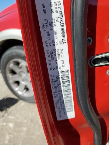 1D7RV1GT7BS705826 - 2011 DODGE RAM 1500 RED photo 12