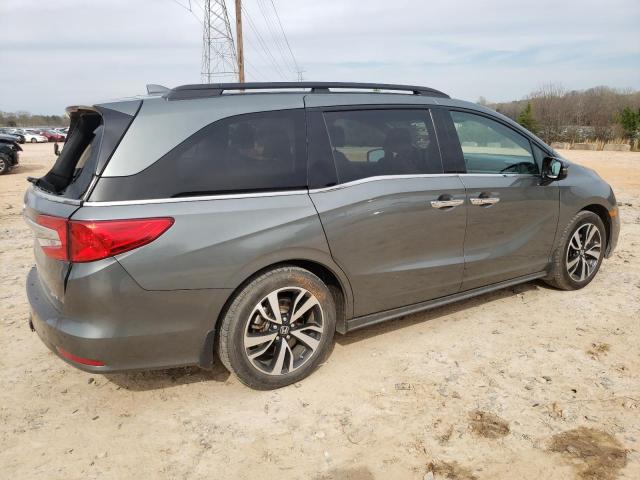 5FNRL6H93JB001330 - 2018 HONDA ODYSSEY ELITE GRAY photo 3