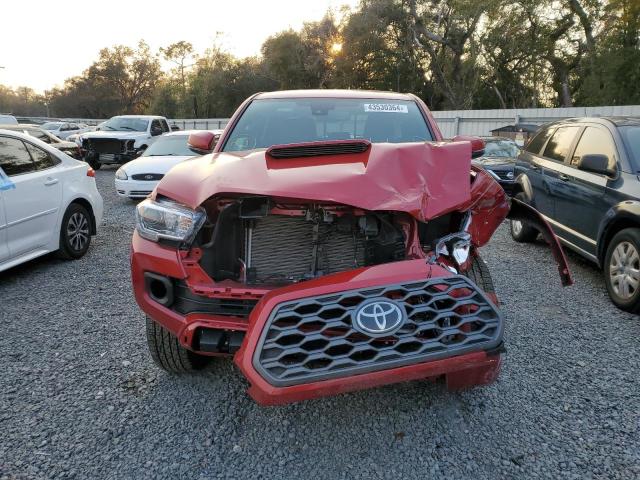 3TMAZ5CN0PM213620 - 2023 TOYOTA TACOMA DOUBLE CAB RED photo 5