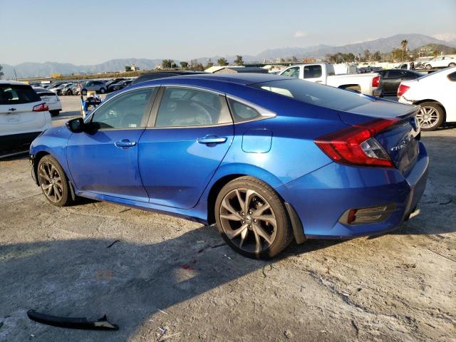 2HGFC2F89LH593451 - 2020 HONDA CIVIC SPORT 蓝色 照片 2