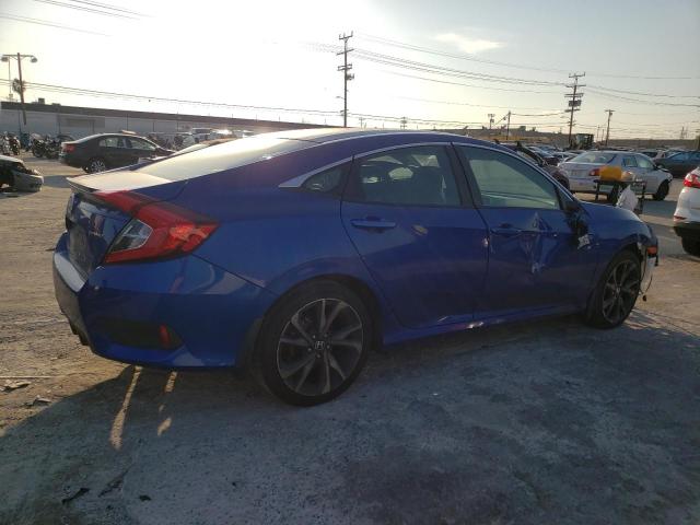 2HGFC2F89LH593451 - 2020 HONDA CIVIC SPORT 蓝色 照片 3