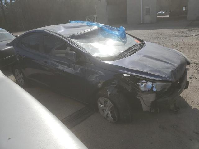 5NPDH4AE1GH703843 - 2016 HYUNDAI ELANTRA SE BLUE photo 4