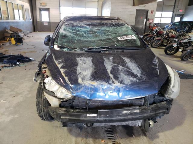 5NPDH4AE1GH703843 - 2016 HYUNDAI ELANTRA SE BLUE photo 5