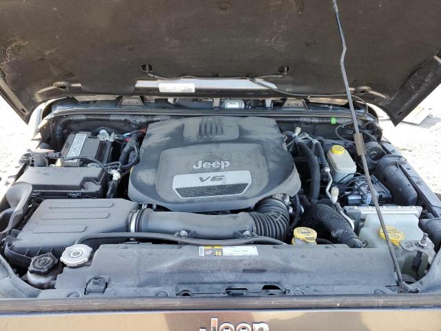 1C4BJWEG0GL304873 - 2016 JEEP WRANGLER U SAHARA BLACK photo 12