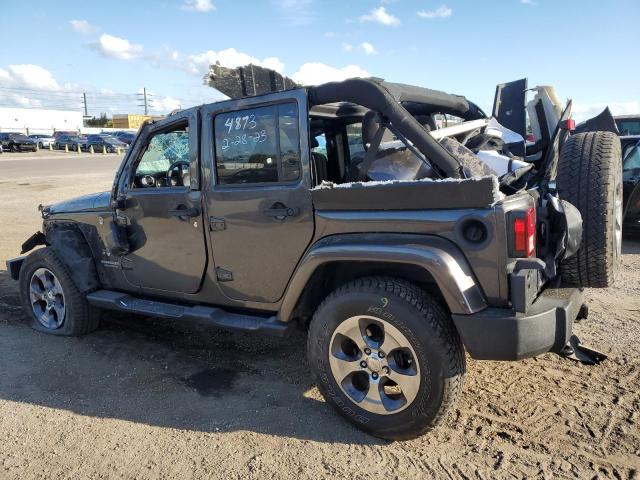 1C4BJWEG0GL304873 - 2016 JEEP WRANGLER U SAHARA BLACK photo 2