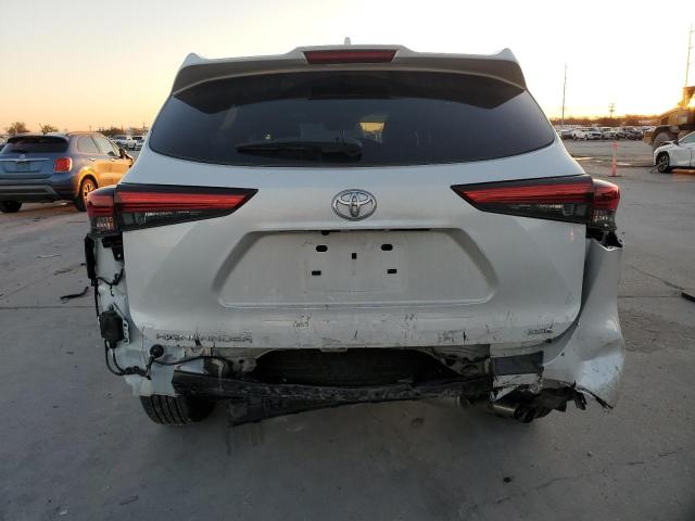 5TDLZRAH8NS112366 - 2022 TOYOTA HIGHLANDER XSE WHITE photo 6