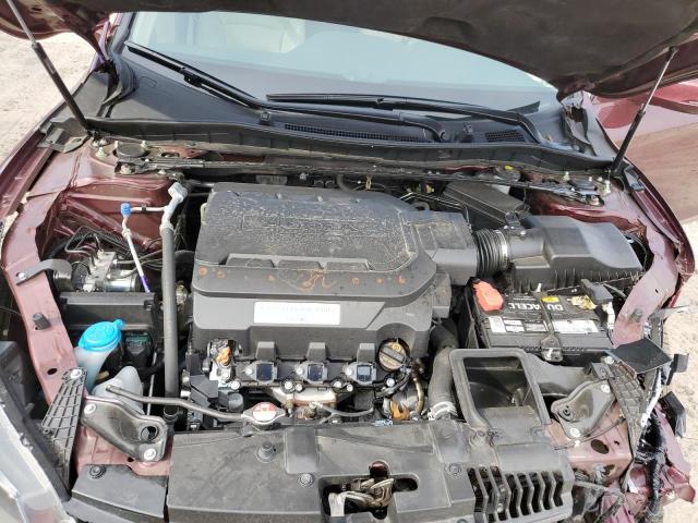 1HGCR3F83EA022403 - 2014 HONDA ACCORD EXL BURGUNDY photo 11