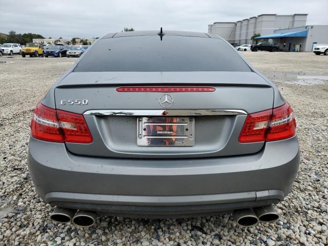 WDDKJ7CB8BF073506 - 2011 MERCEDES-BENZ E 550 GRAY photo 6