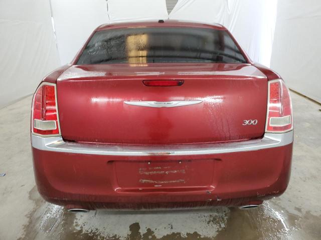 2C3CCAAG9EH380128 - 2014 CHRYSLER 300 RED photo 6