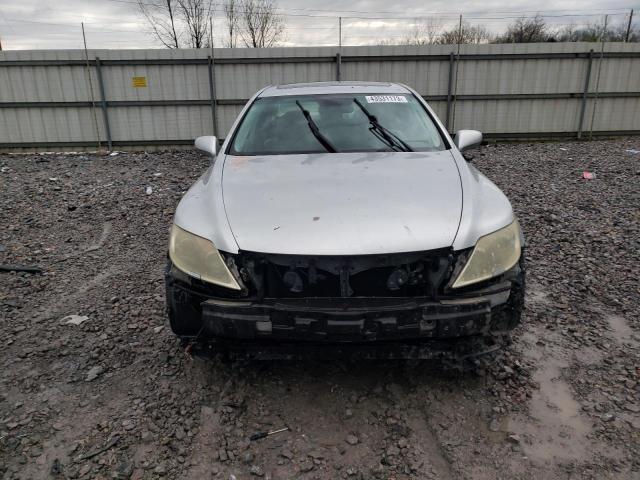 JTHGL46F575019471 - 2007 LEXUS LS 460L SILVER photo 5