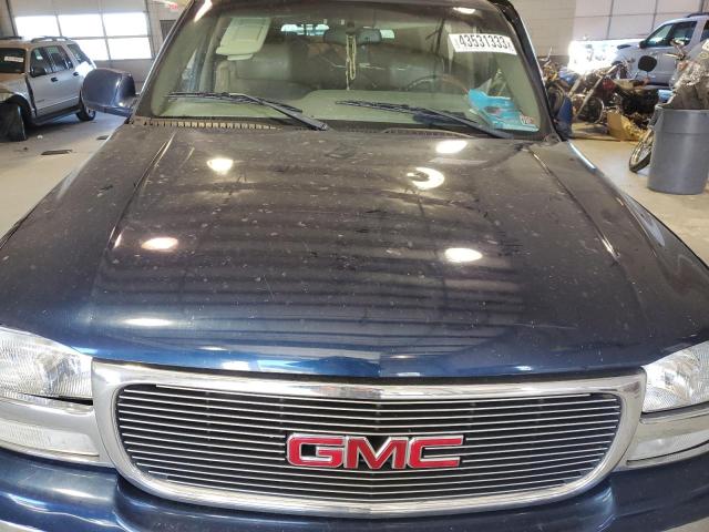 3GKEC16T51G142611 - 2001 GMC YUKON C1500 BLUE photo 12