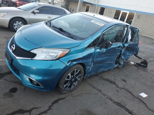 3N1CE2CPXFL365903 - 2015 NISSAN VERSA NOTE S BLUE photo 1