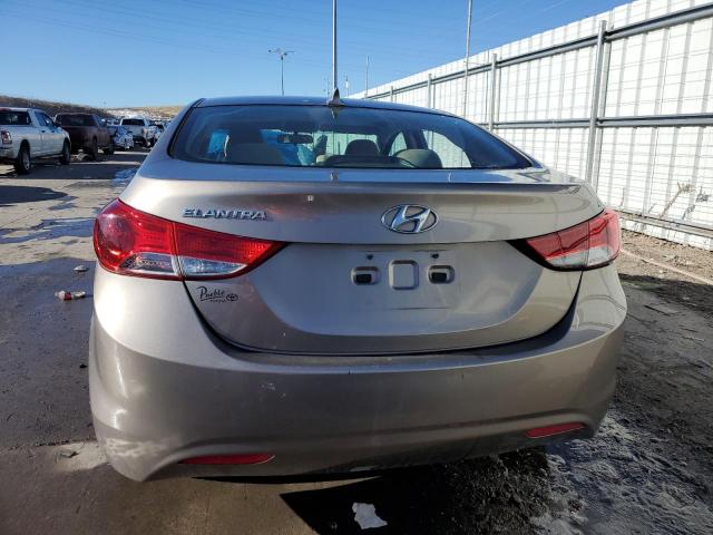 5NPDH4AE6DH388517 - 2013 HYUNDAI ELANTRA GLS BROWN photo 6