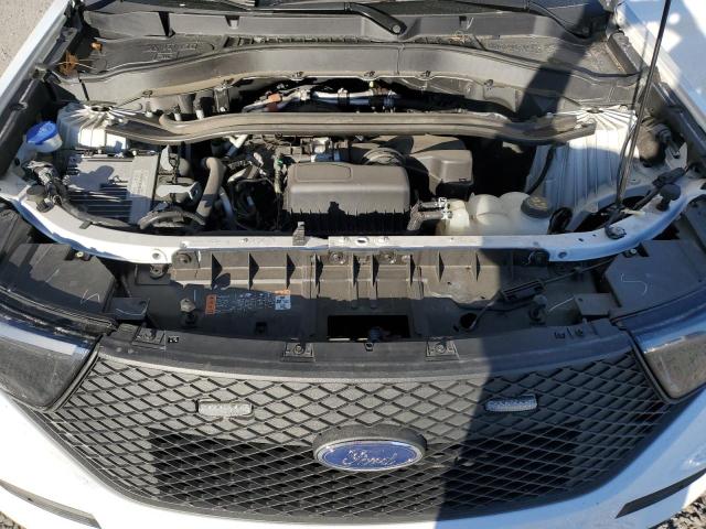 1FM5K8AB1MGB61514 - 2021 FORD EXPLORER POLICE INTERCEPTOR WHITE photo 11
