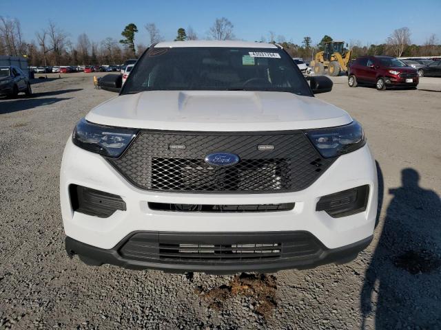 1FM5K8AB1MGB61514 - 2021 FORD EXPLORER POLICE INTERCEPTOR WHITE photo 5